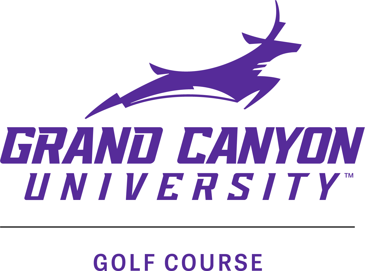 Grand Canyon University Golf Course logo in footer